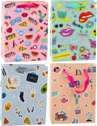 Darilna vrečka z motivom nalepk