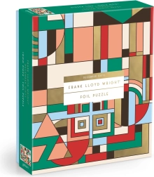 Galison kovinski puzzle FRANK LLOYD WRIGHT – Decembrska darila, 1000 koščkov