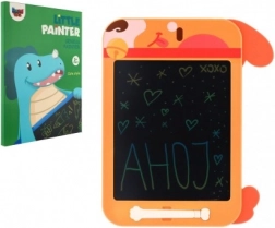 Risalna tablica za otroke – oranžni kužek 19,5 × 29 cm