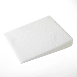 Dojenčkov vzglavnik – klin za voziček NEW BABY Basic 30 × 37 cm, bel
