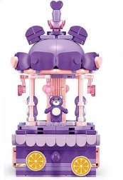 Sluban vrtiljak z medvedkom – sestavljanka