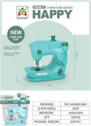 Otroški šivalni stroj z svetlobnimi in zvočnimi učinki 14 cm