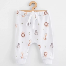 otroške bombažne jogger hlače New Baby for Babies safari vel. 62 (3–6 mesecev)