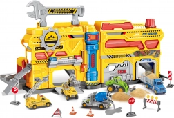 Prenosna gradbena postaja z lučkami in zvoki