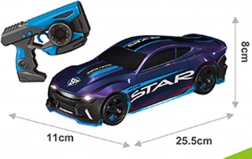 RC avto STAR modre barve z drift kolesi