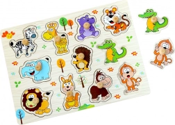 Lesene puzzle Safari, 11 kosov