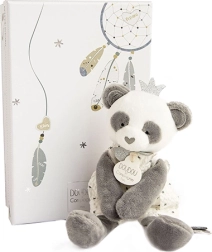 Darilni komplet Doudou – plišasta panda 20 cm