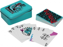 Fortnite igralne karte v kovinski škatli