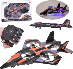 Zabaven dron z daljinskim upravljalnikom in LED osvetlitvijo