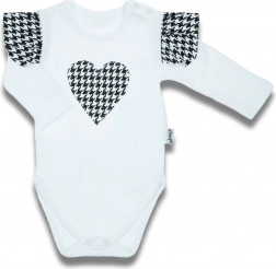 Bombažno dojenčkovo bodi z dolgimi rokavi Nicol Viki