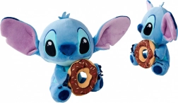 plišasti Stitch z donutom 25 cm