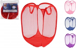 Zložljiva mrežasta košara za igrače 50 × 30 × 30 cm (več barv)