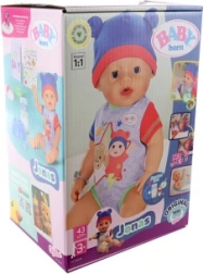 Punčka BABY born Jonas 43 cm z dodatki