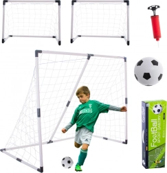 Nogometni gol 2v1 za otroke 143x110x70 cm