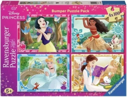 Ravensburger Disney princeske Puzzle 4x100 kosov