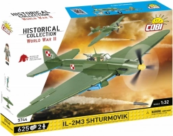 Zgodovinska zbirka WWI IL-2M3 Shturmovik 625 kock
