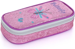 OXYBAG šolska peresnica etui Komfort – metulj z bleščicami