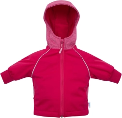 Softshell otroška jaknica roza