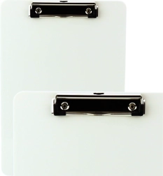 Bela sponasta podloga za pisanje z merilom A4