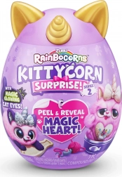 Rainbocorns mucka v jajčku – vijolično‑zlata, serija 2