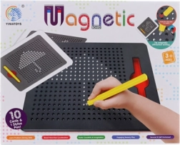 Magnetna tabla s kroglicami in karticami
