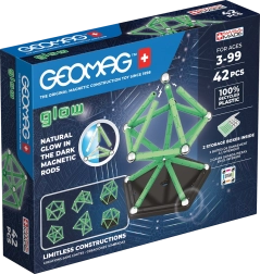 Geomag Glow konstruktor 42 kosov