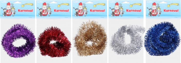 Dekorativna kosmata žica valovita kovinska
