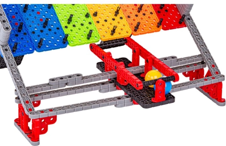 Catch-the-marble basket game for 1+ players