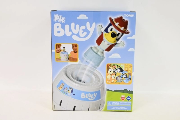 Tomy Pop Up Bluey – družinska igra presenečenja