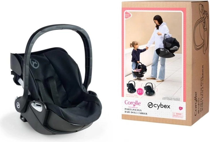 Cybex Black 2v1 avtosedež in zibka za punčke