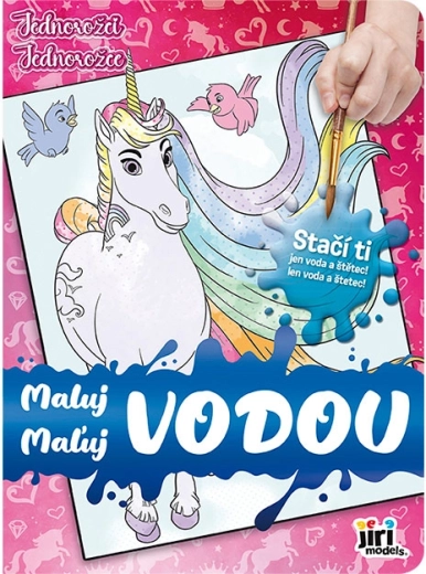 Pobarvanke slikaš z vodo – samorogi