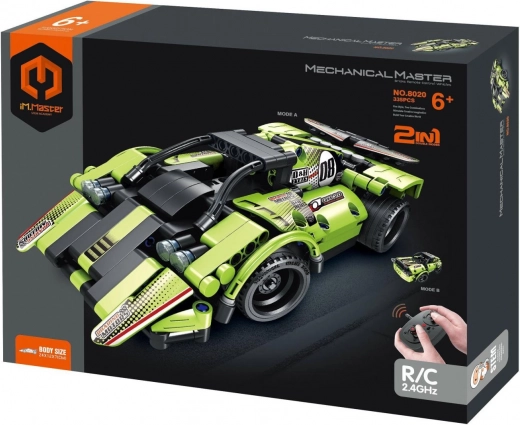 Konstruktor iM.MASTER RC avto 2v1, 2,4 GHz, 335 delov