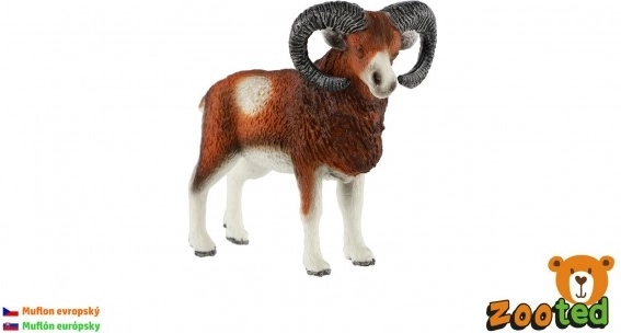 Evropski muflon Plastična figurica 8 cm