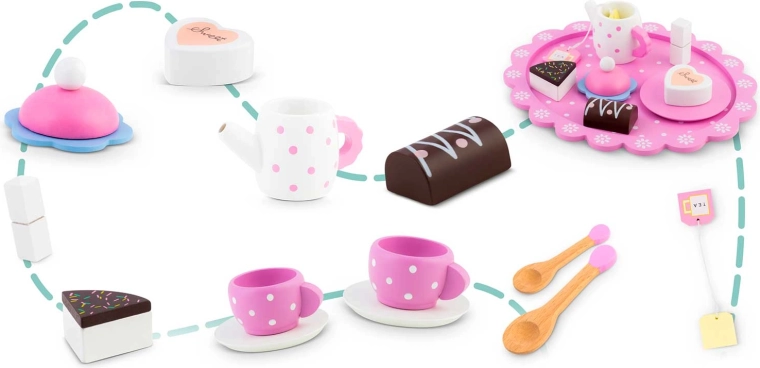 Popolna oprema za čajanko