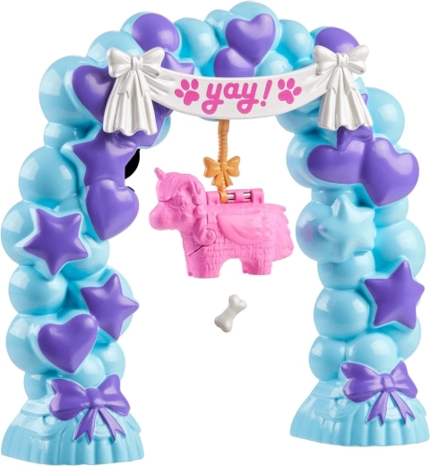 Balonski vhod s piniato za veliko predstavo