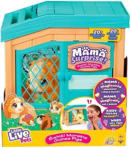 Little live pets – presenečenje: morski prašiček mama surprise