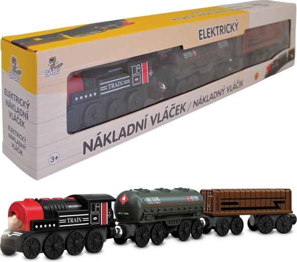 BABU električni tovorni vlakec – 3 kosi