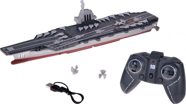 USB charging and spare propellers