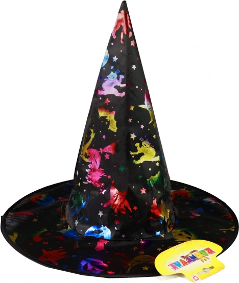 Tall point and wide brim for a striking silhouette