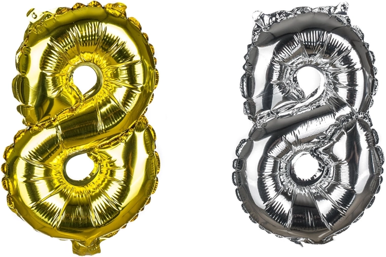 Bleščeč kovinski učinek za opazno dekoracijo