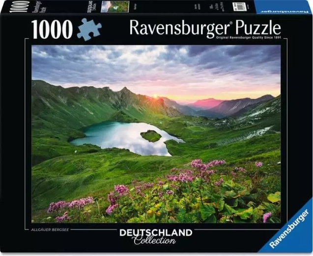 Ravensburger puzzle Mountain Lake in Allgäu 1000 pieces