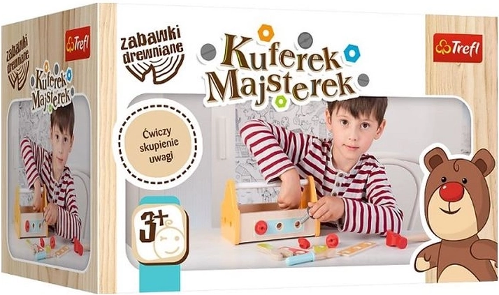 Trefl lesena igrača kovček Mali mojster