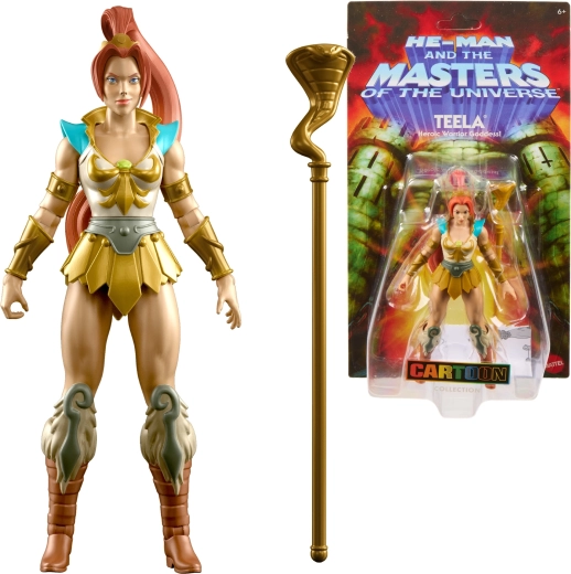 Mattel Masters of the Universe Origins figurica Teela 14 cm z dodatki