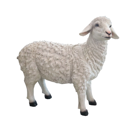 Božična dekorativna figura ovce – 1 kos