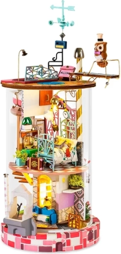 Steklena hiška majhne čarovnice