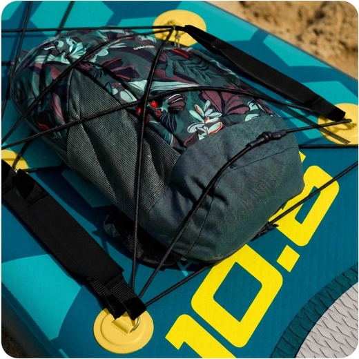 Sprednji bungee sistem za opremo