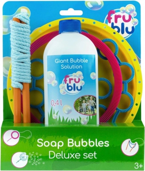 Deluxe komplet za mehurčke FRU BLU z raztopino 0,4 l