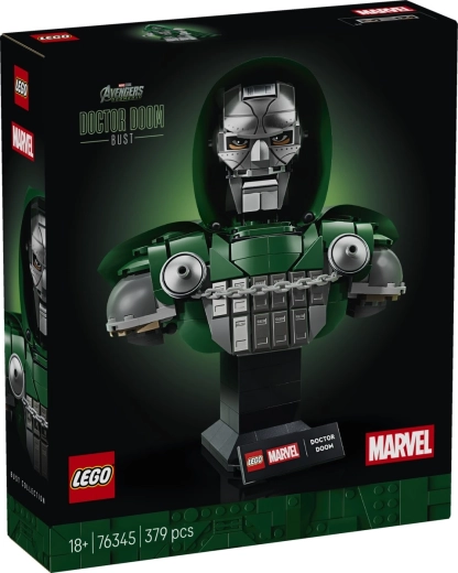 LEGO Marvel doprsni kip Doktorja Dooma