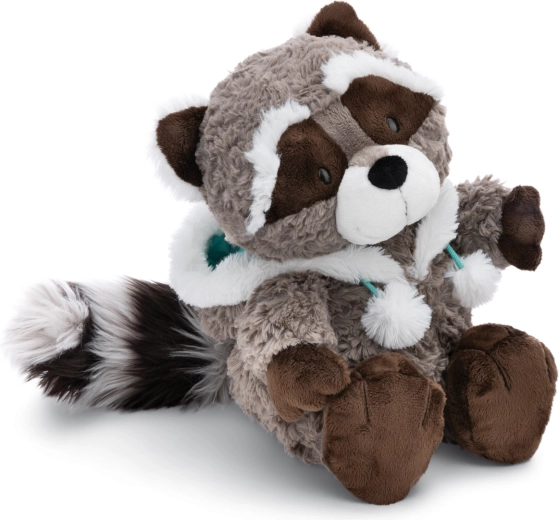 Nici plišasti rakun Lenno 25 cm – trajnostna ljubkovalna igrača