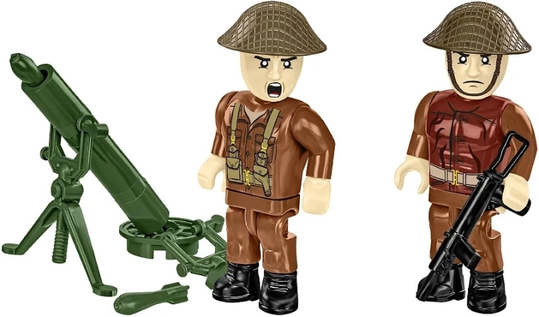 Težko orožje: mitraljez in minomet